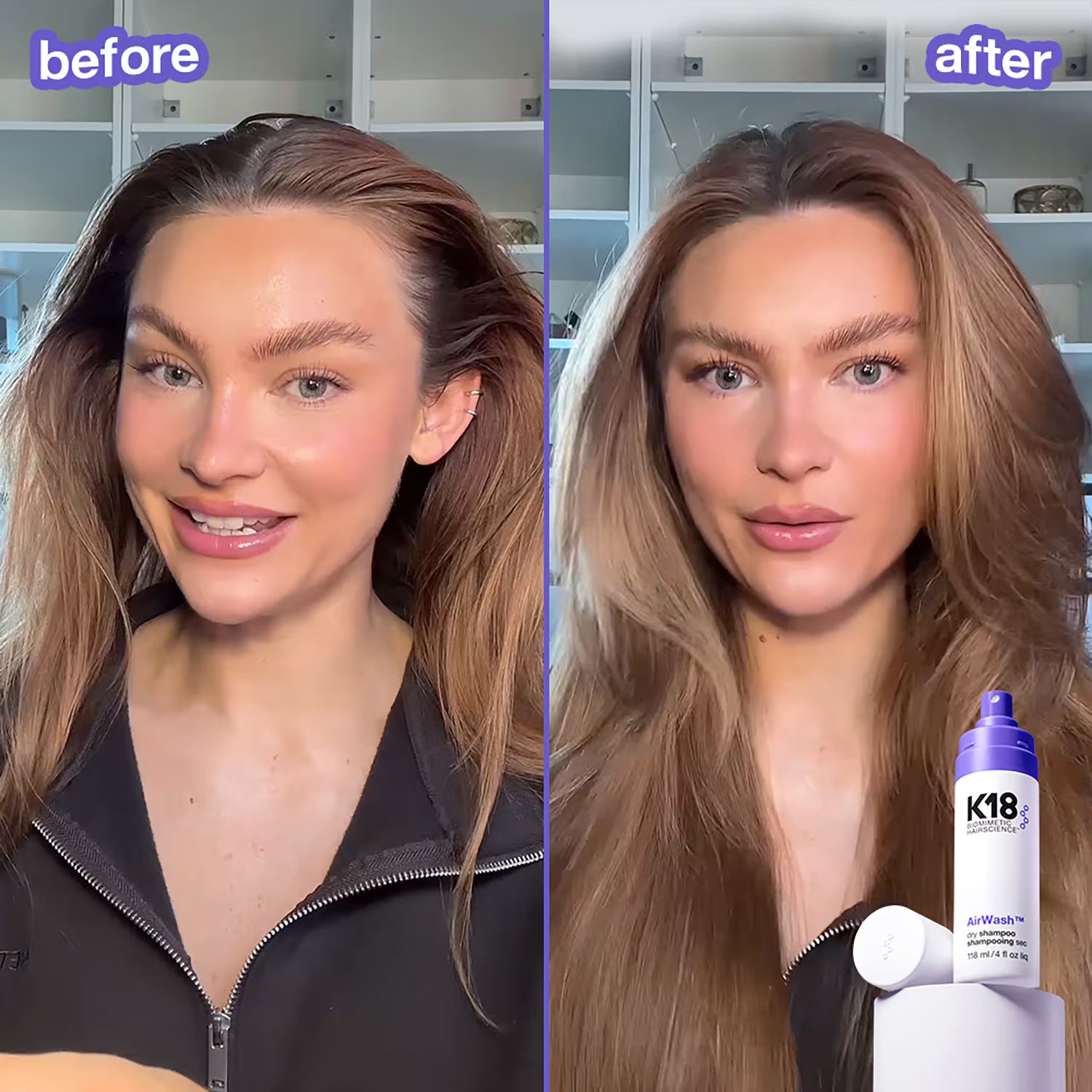 SHAMPOO SECCO AIRWASH - K18