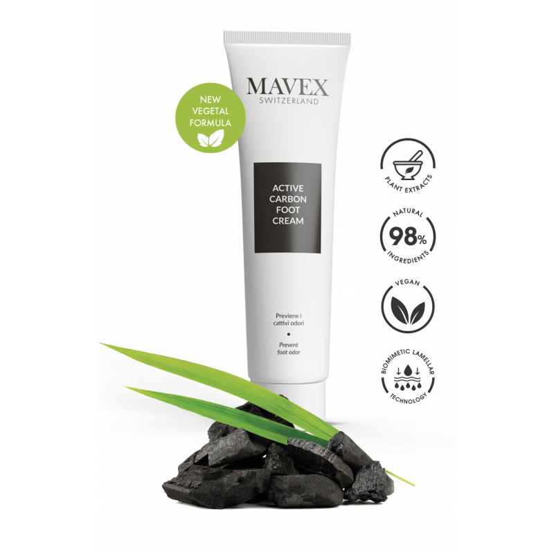 ACTIVE CARBON FOOT CREAM - MAVEX®️