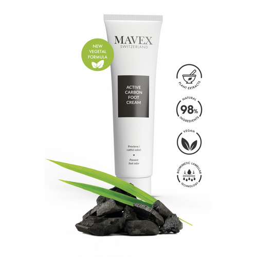 ACTIVE CARBON FOOT CREAM - MAVEX®️