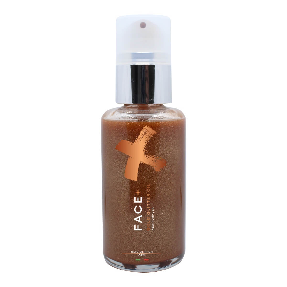 GOLD GLITTER OIL - FACE+